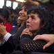 Antonia Alvarez listens to President Obama's speech on immigration at Del Sol High School in Las Vegas Friday. The president's appearance followed his prime-time speech Thursday night.
Steve Marcus/Las Vegas Sun